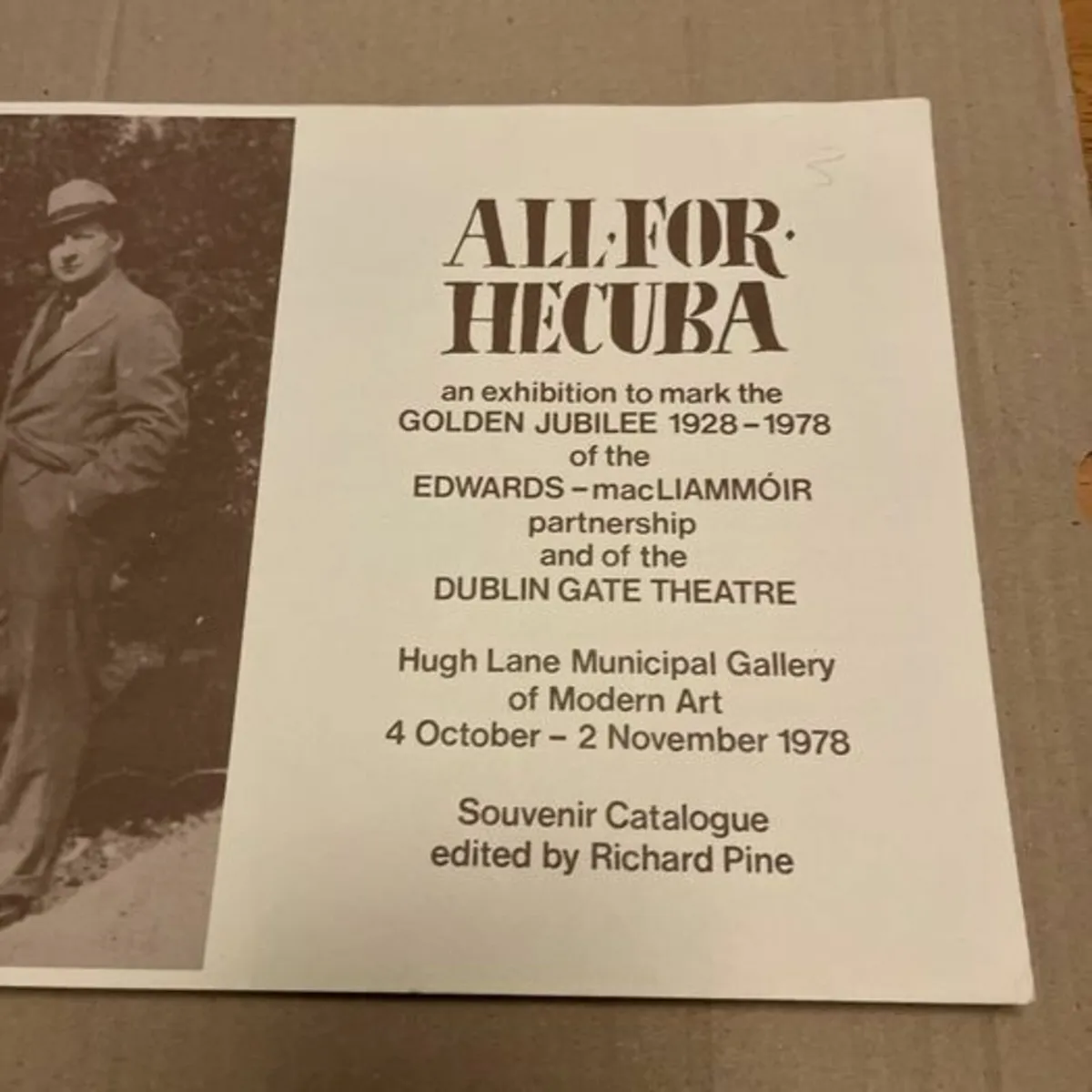 All for Hecuba. An exhibition to mark the golden.. - Image 4