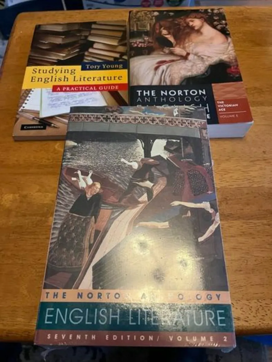 English Literature Books. Norton. Softcovers - Image 2