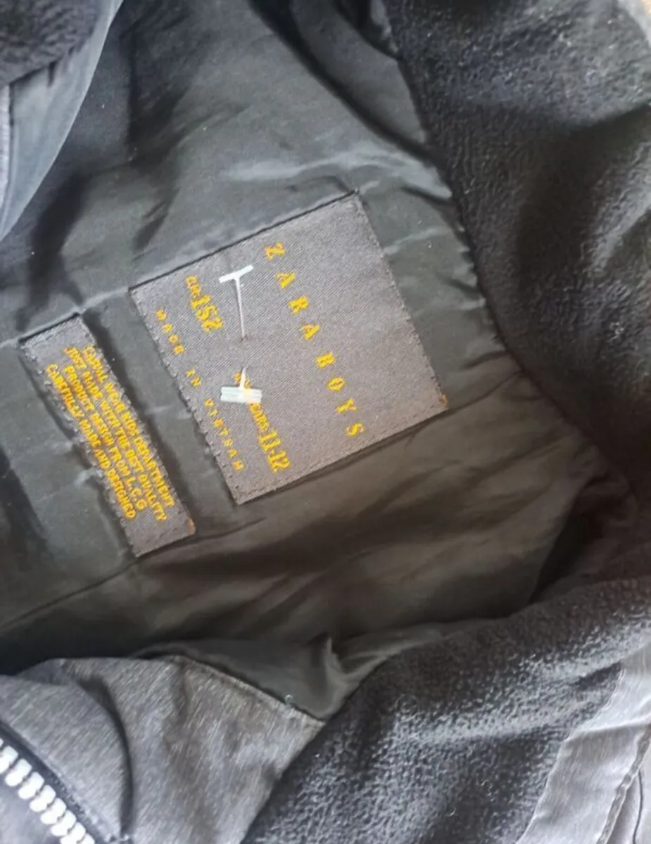 Zara boys waterproof rain warm jacket 10-11 - Image 3