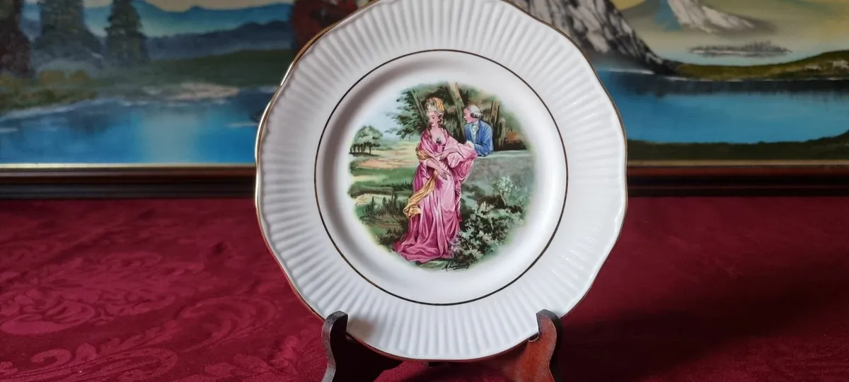 Paignton Devon England Fragonard Decorative Plate - Image 2