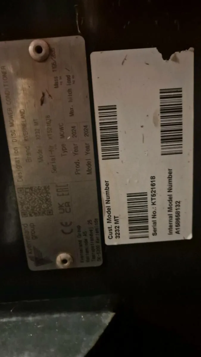 Kverneland mower - Image 2