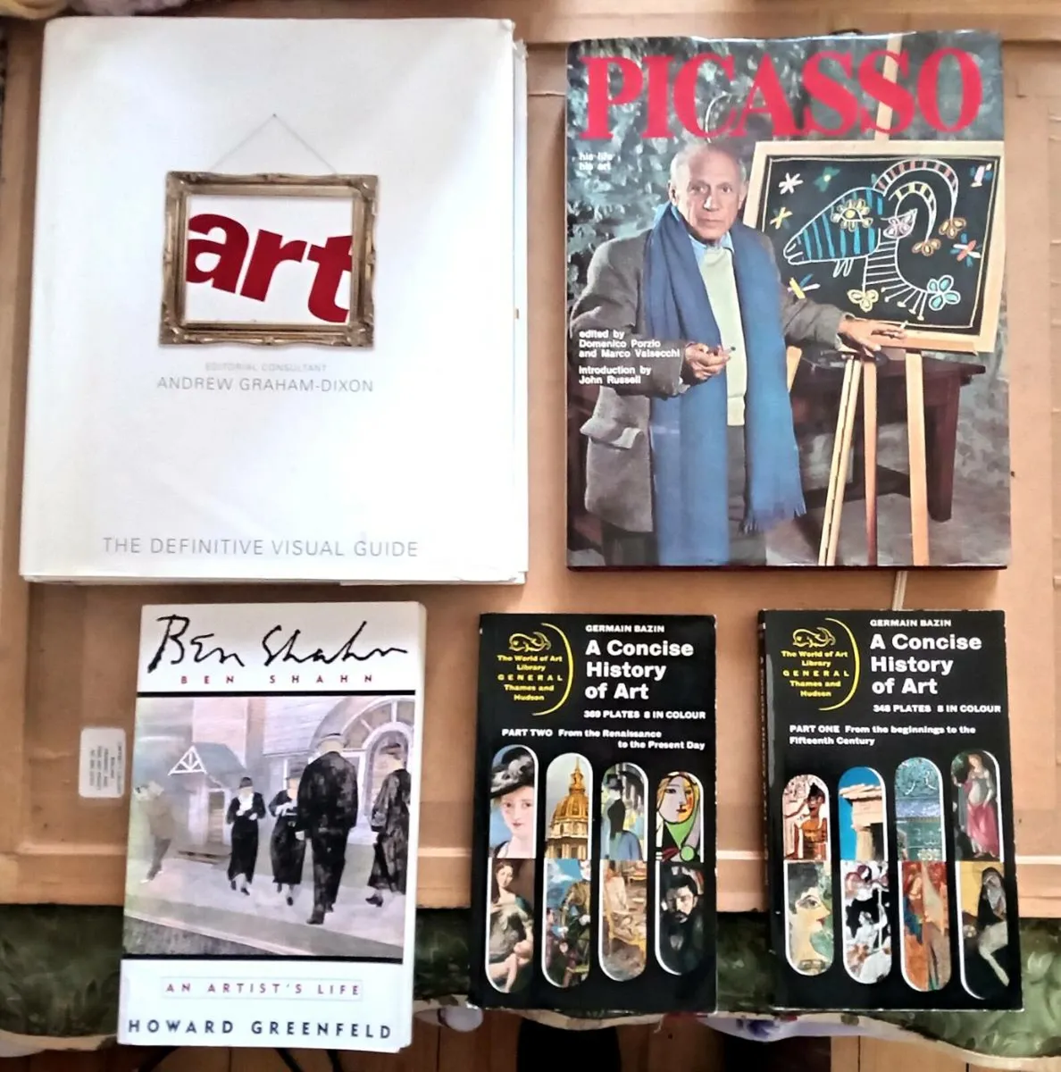 Five Art Themed Books - Image 1