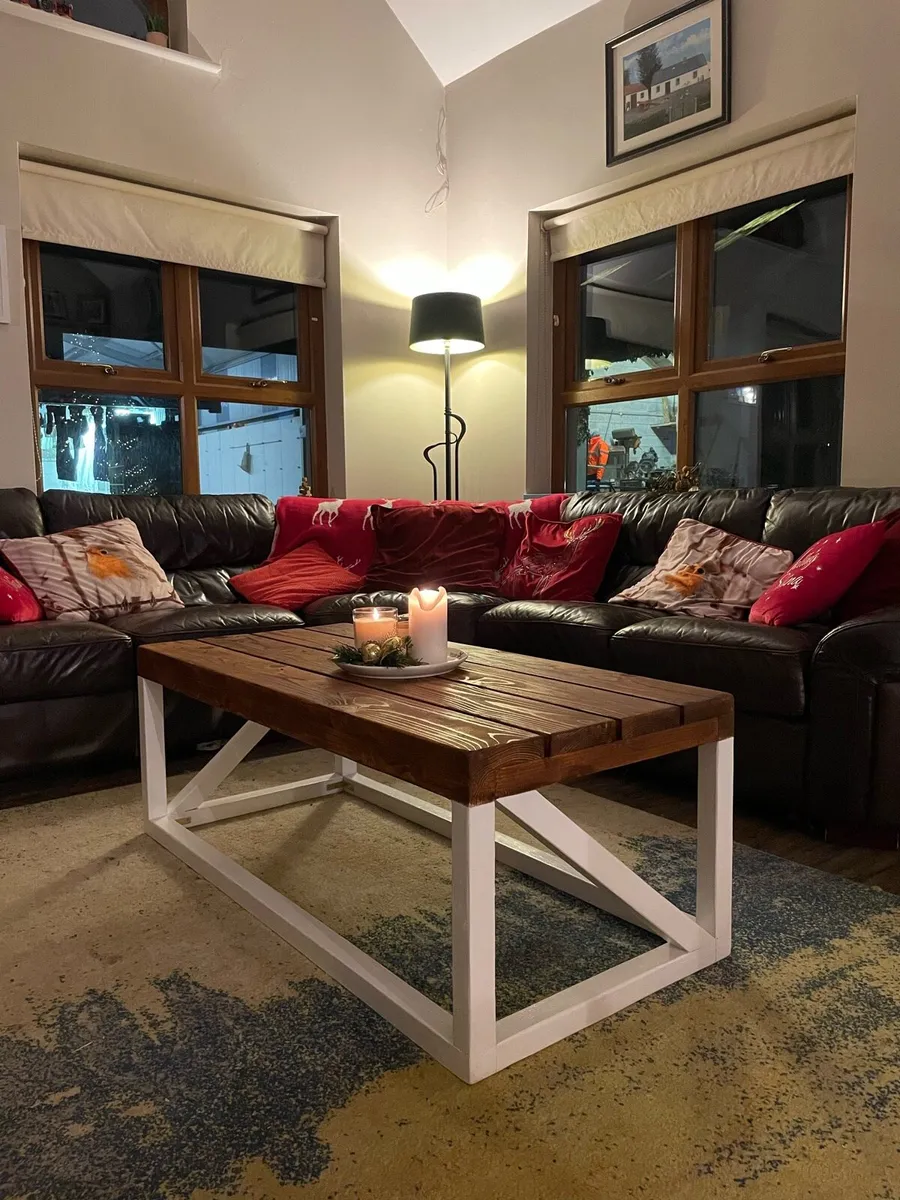 Wooden Coffee Table - Image 1