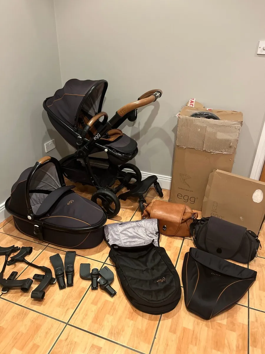 Egg Stroller (single to double buggy package) - Image 2