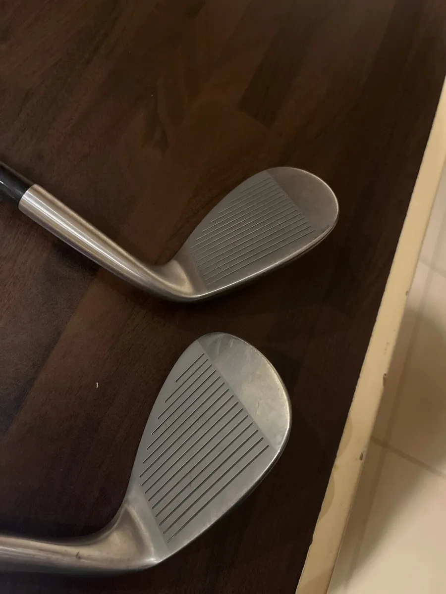 52 and 60 degree left hand wedges. - Image 1