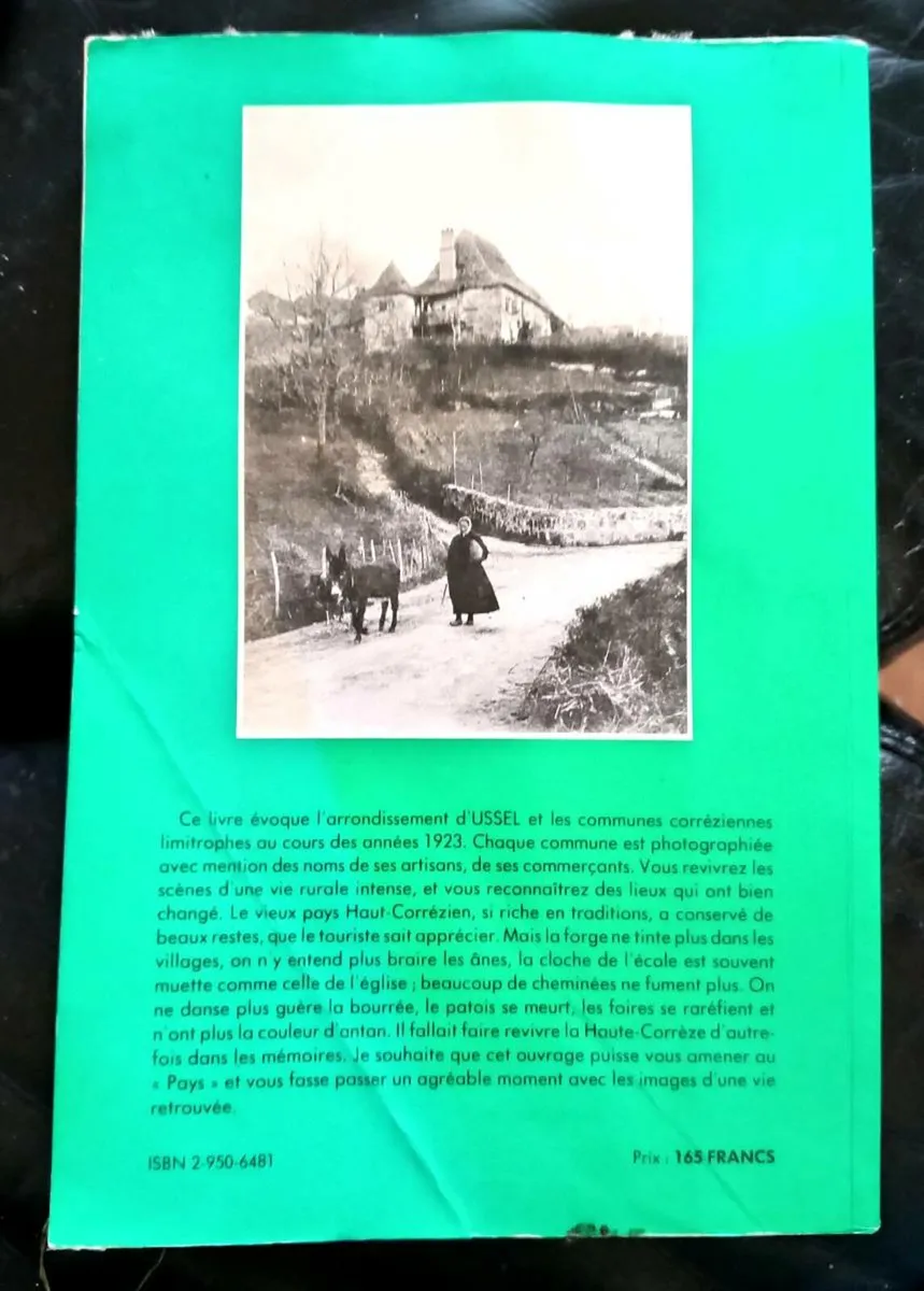 La Haute Correze Oubliee Vintage Book - Image 2