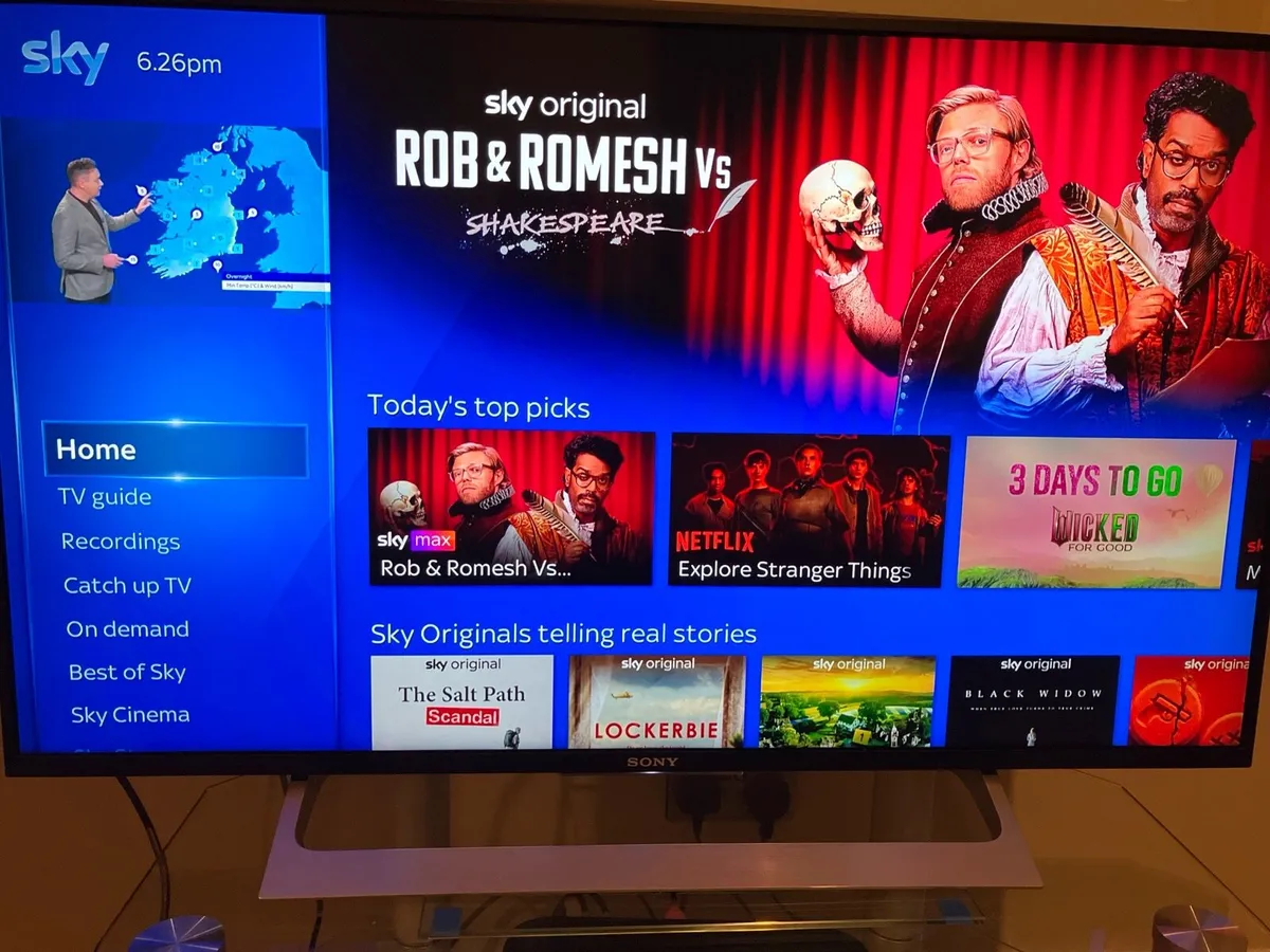 Sony Bravia 43” TV - Image 1