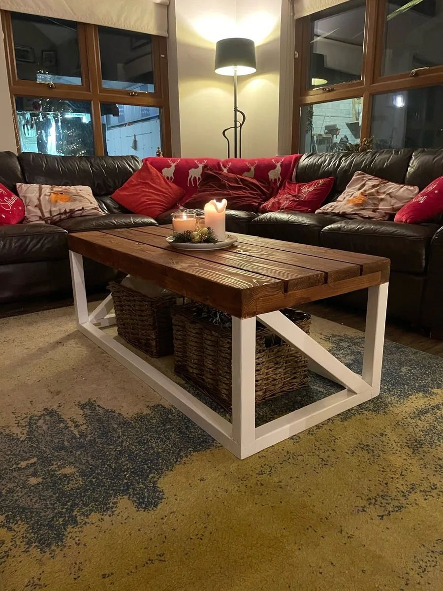 Wooden Coffee Table - Image 4