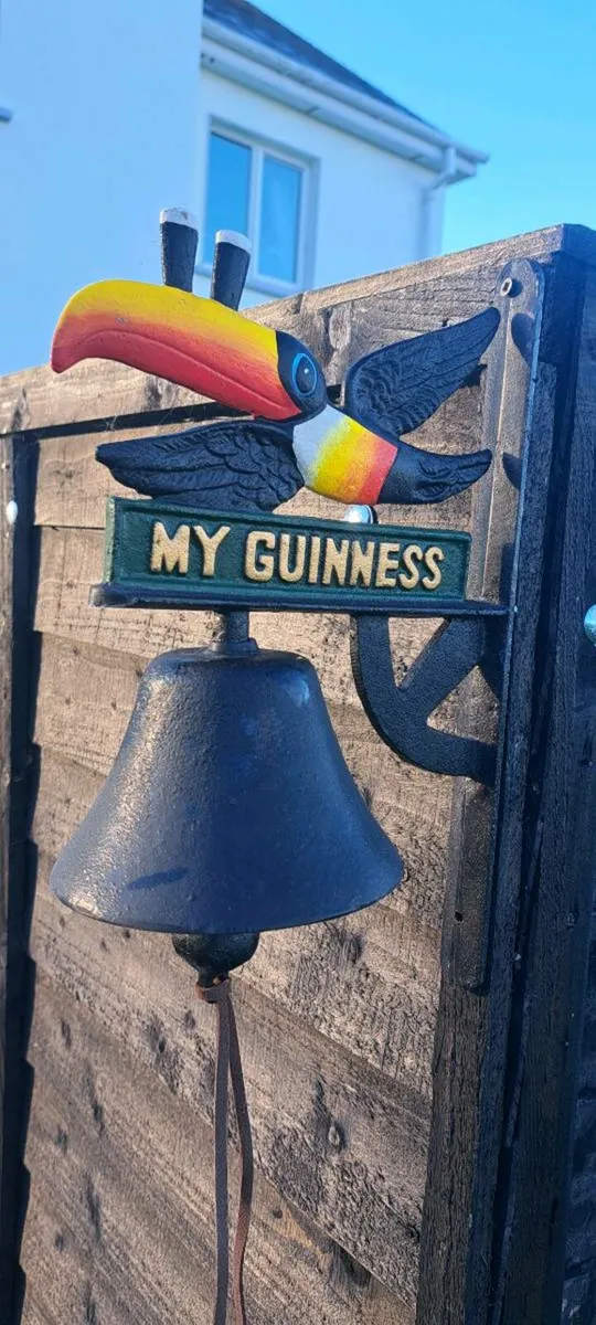 Guinness cast iron bell - Image 2