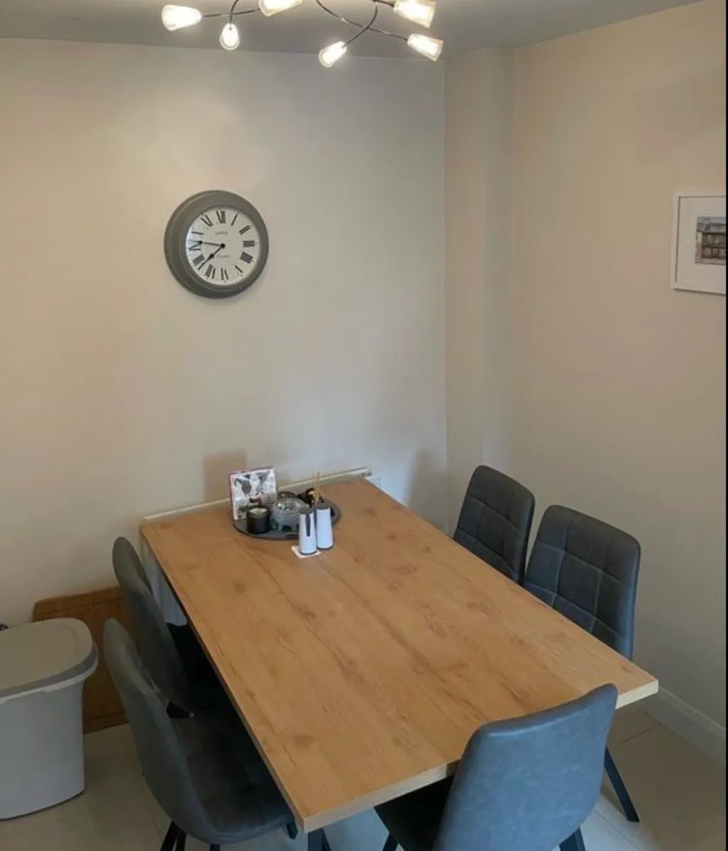 Dinning Table and Chair - Harvey Normans - Image 2