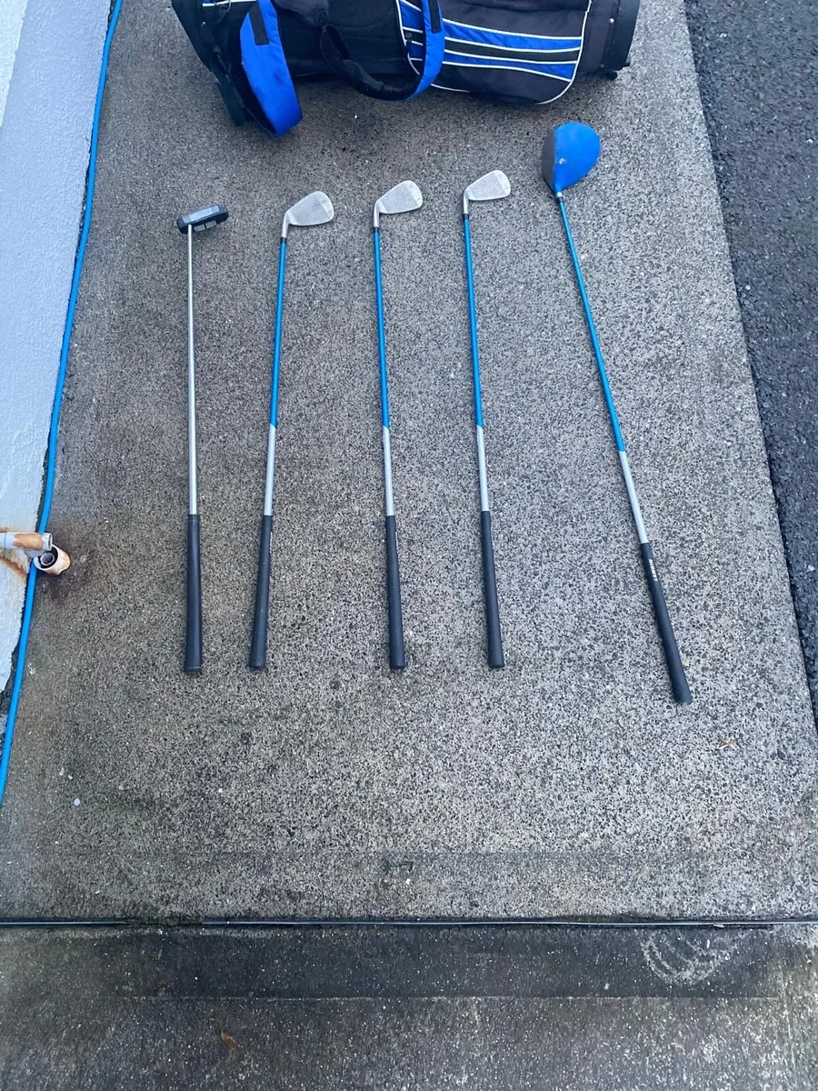 MKids Junior Pro Blue Golf Set (Age 10–12 Years) - Image 1