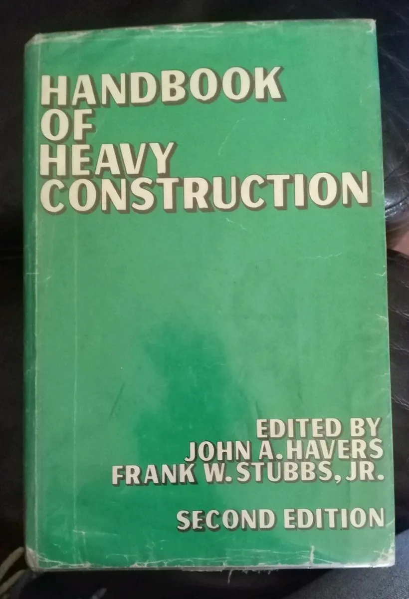 Handbook of Heavy Construction Vintage Book - Image 1