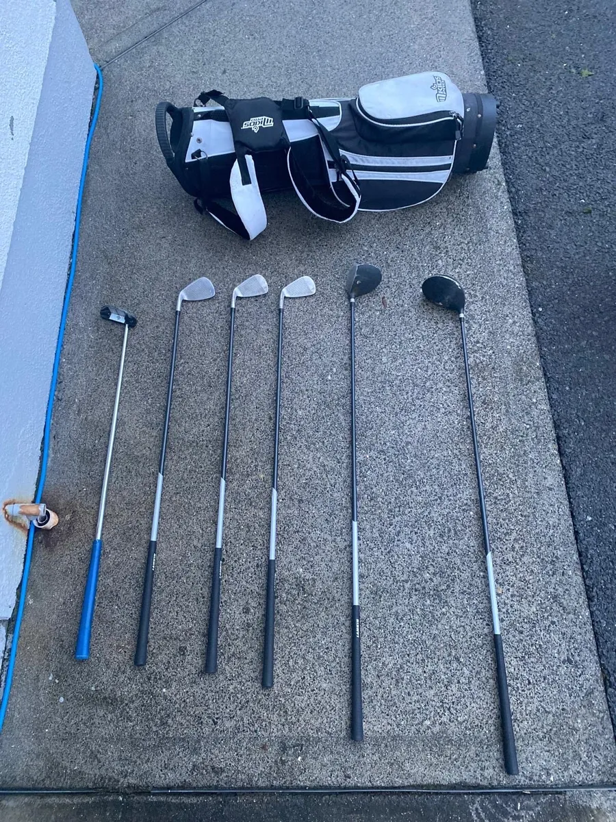 MKids Junior Pro Black Golf Set (Age 12–14 Years - Image 1