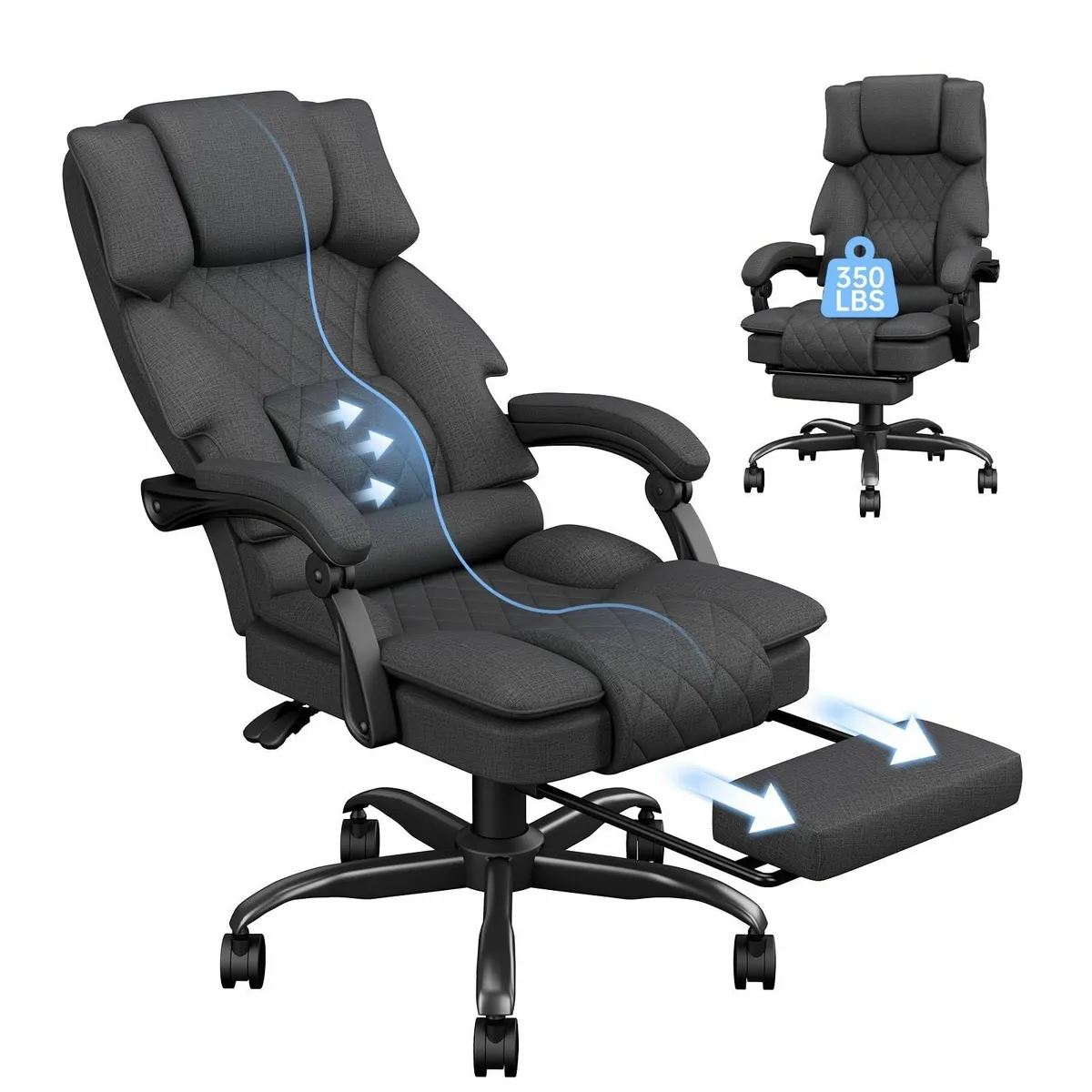 Office Chair Gaming for Adults Ergonomic Computer - Image 1