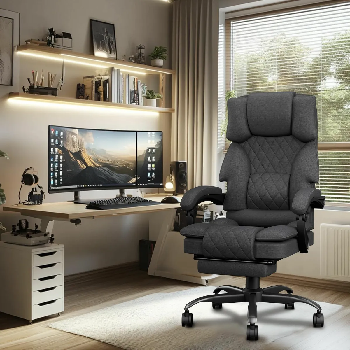 Office Chair Gaming for Adults Ergonomic Computer - Image 2