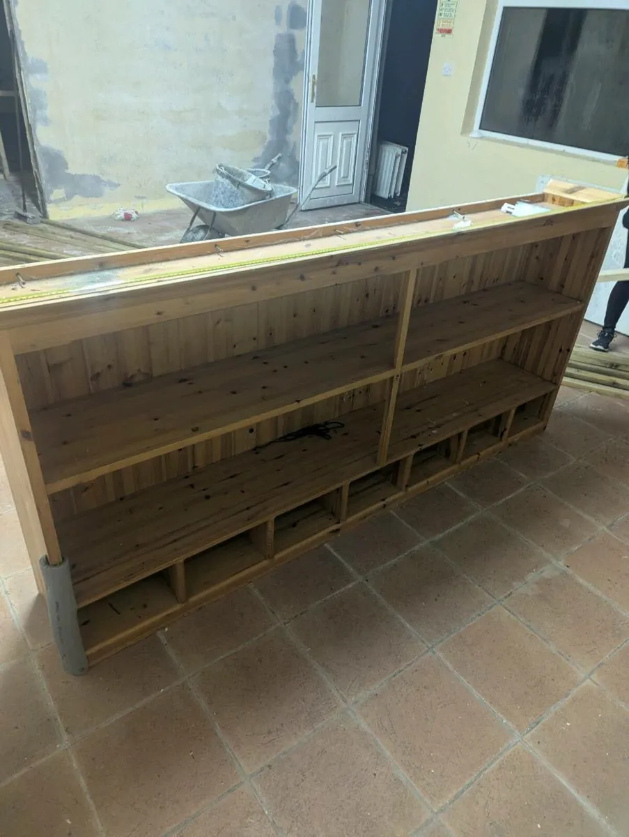 Pine shelf unit - Image 2