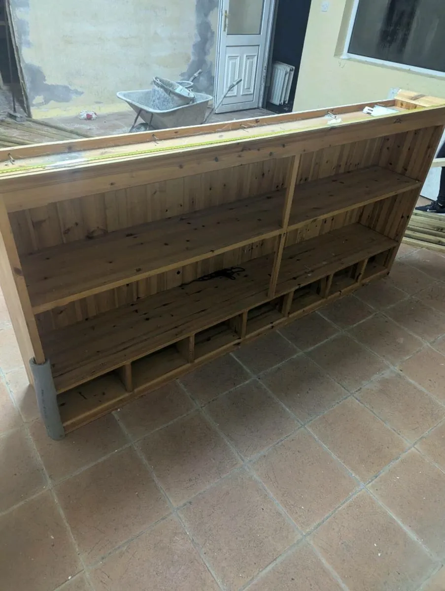Pine shelf unit - Image 3