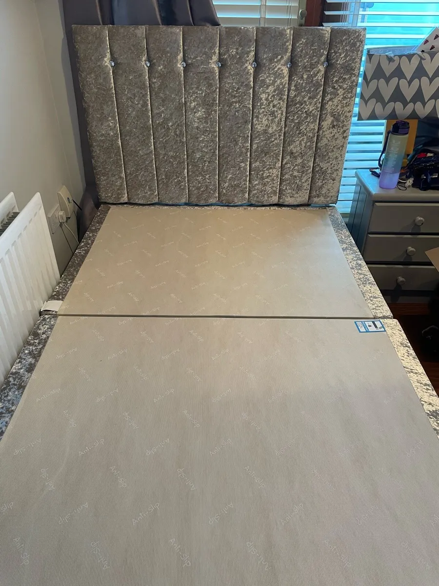4FT bed base & headboard - Image 2