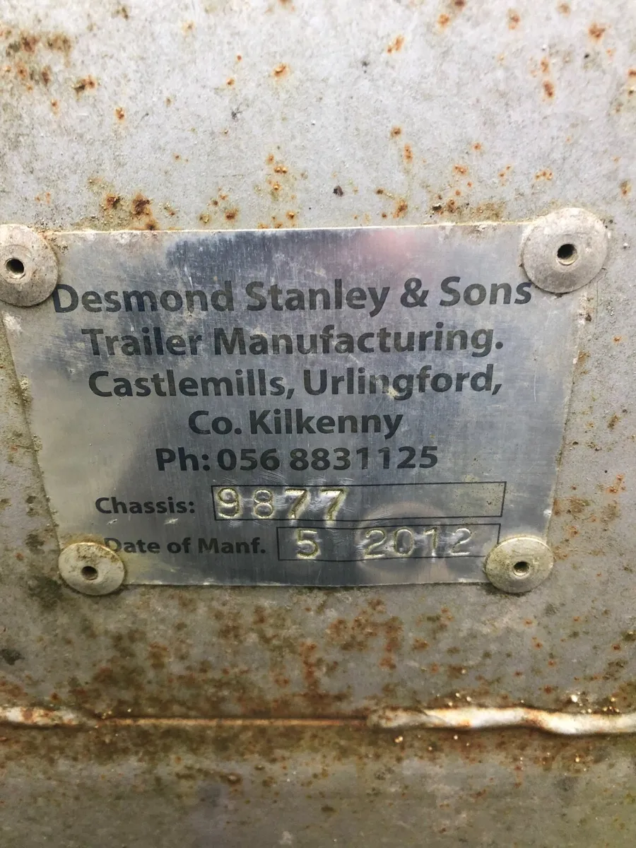 27ft Stanley Bale Trailer - Image 3