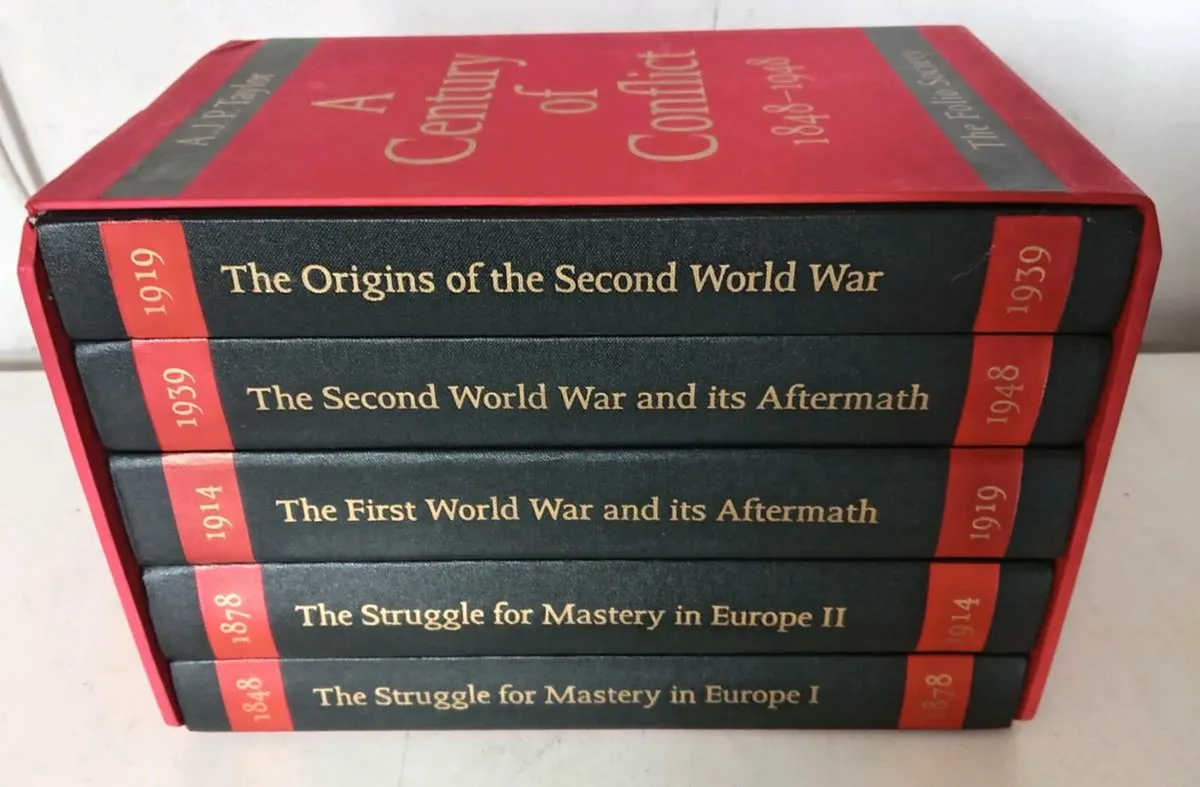 Folio Society A Century of Conflict Bookset - Image 1