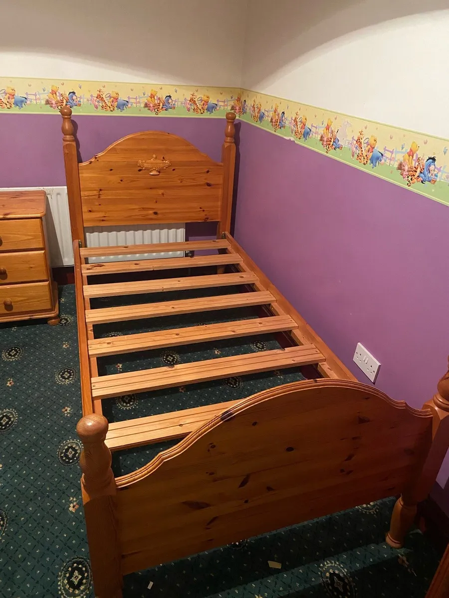 Bed, locker & Book Shelf. - Image 1