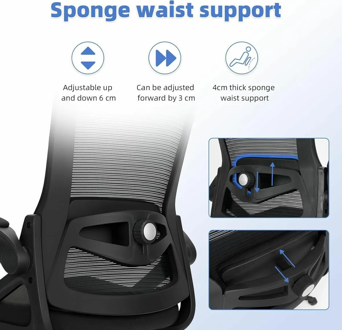 Office Chair Ergonomic Desk With Adjustable - Image 4