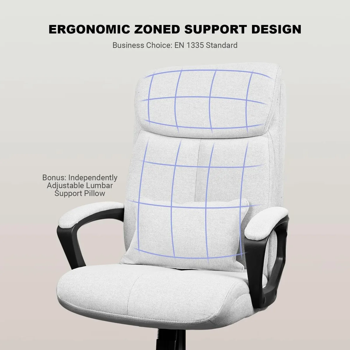 Executive Office Chair Business Choice TUV EN1335 - Image 4