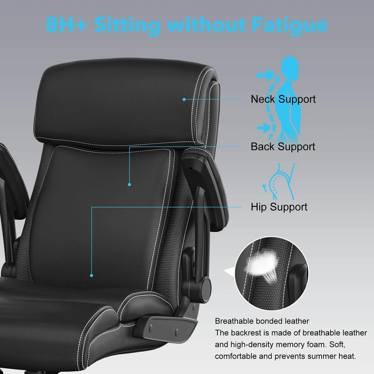 Big and Tall Executive Office Chair Ergonomic - Image 4