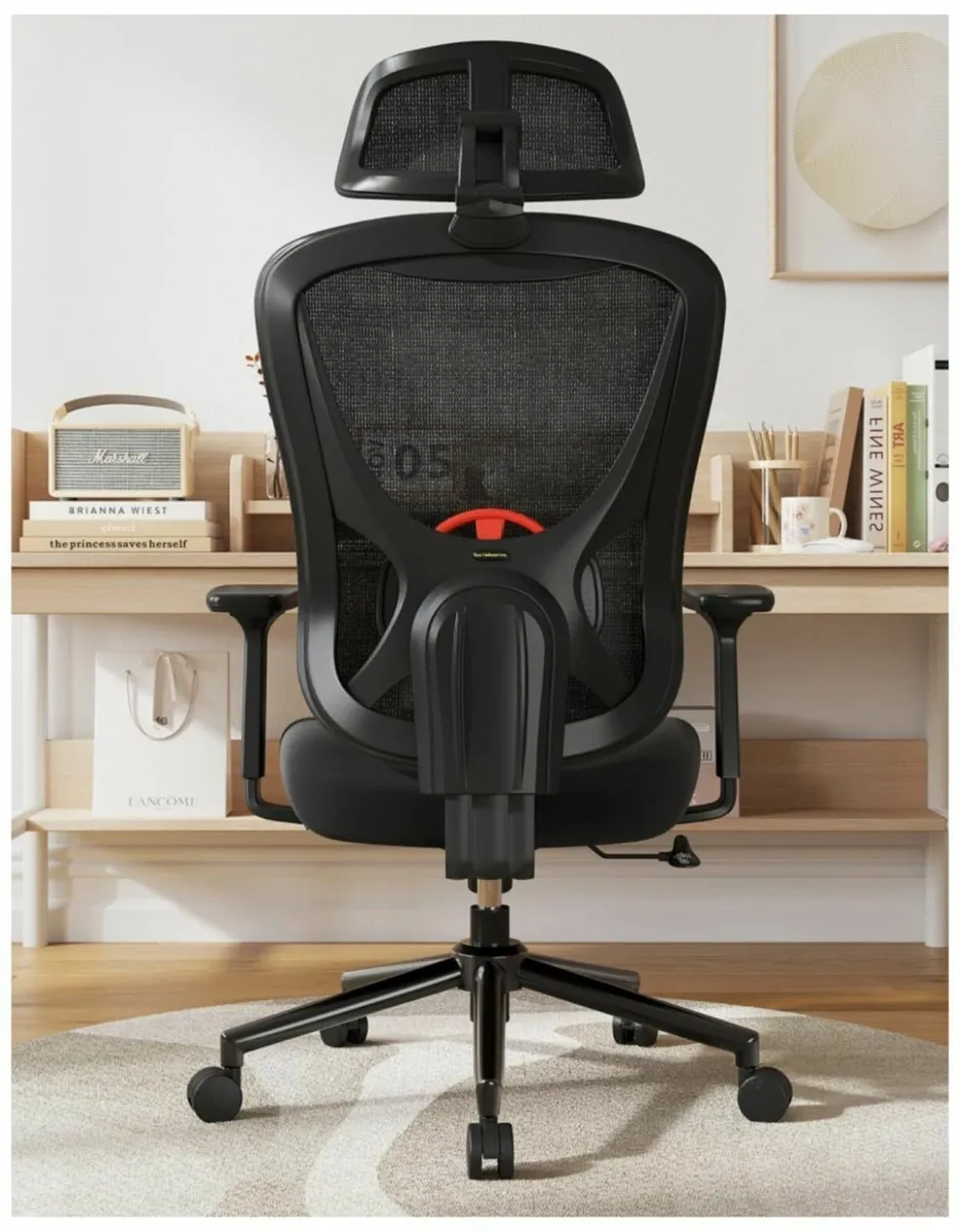 Ergonomic Office Chair - Lift Up Backrest Desk - Image 1
