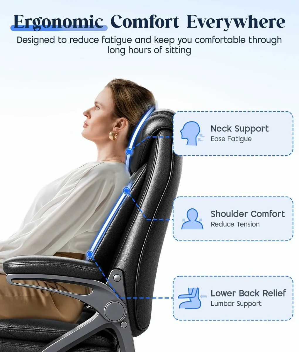 Executive Office Chair High Back Ergonomic - Image 2