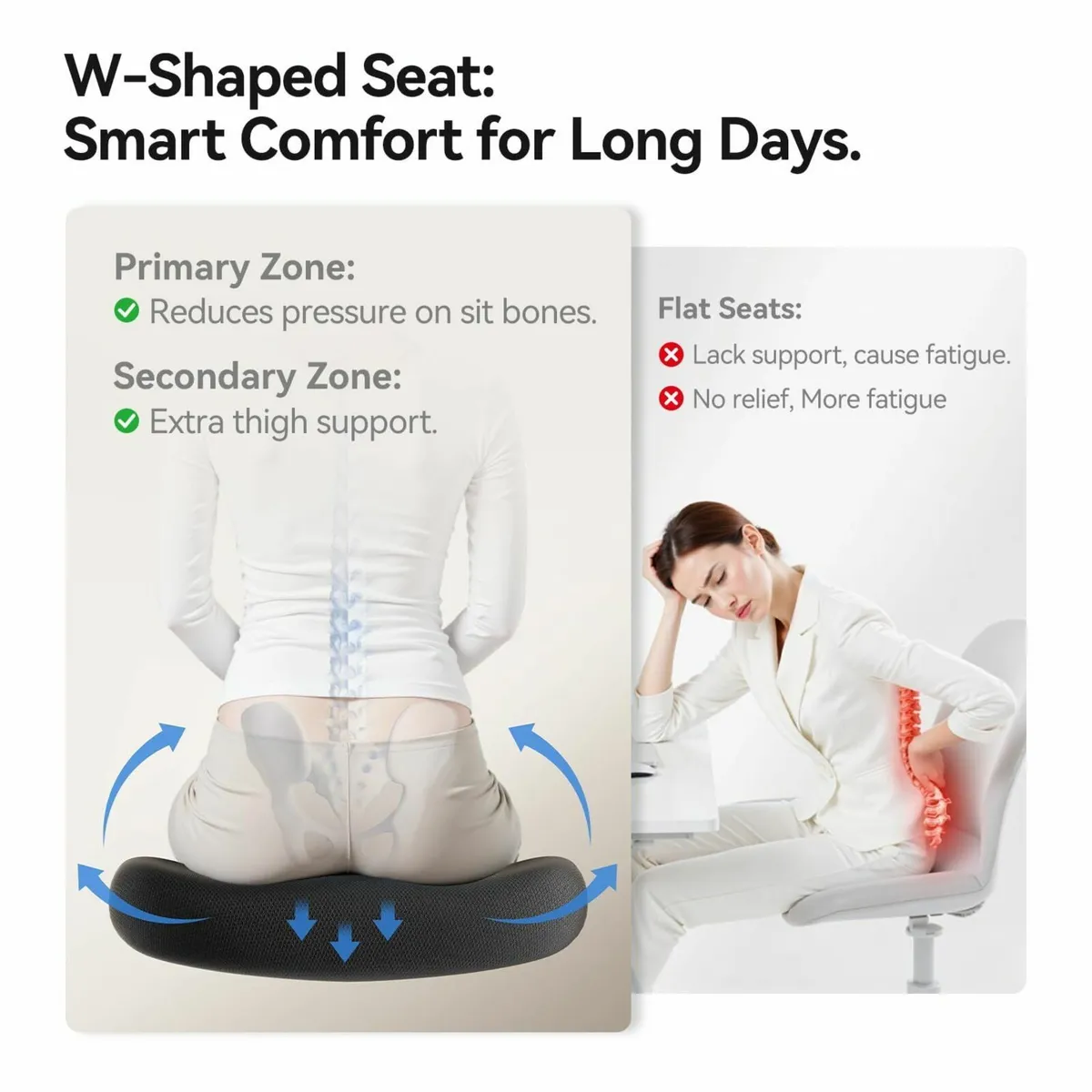 Ergonomic Office Chair - Adjustable Desk with 3D - Image 4