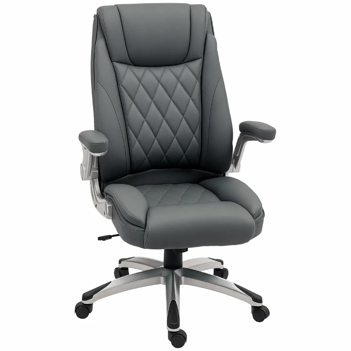 Executive Office Chair with Arms PU Leather - Image 1