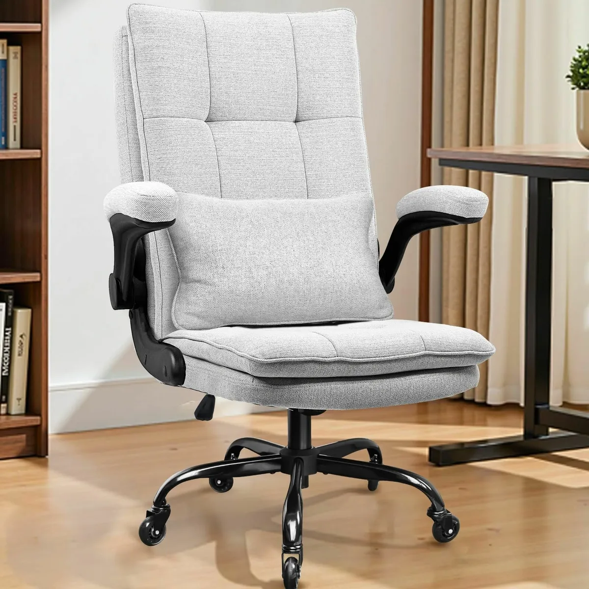 Ergonomic Executive Office Chair with Flip-up - Image 1