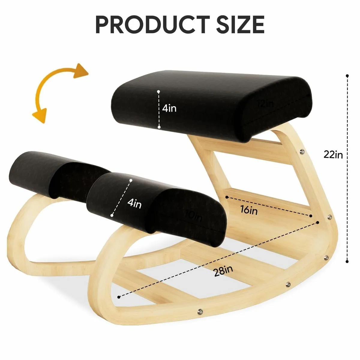 Ergonomic Kneeling Chair Posture Stool for Home - Image 3