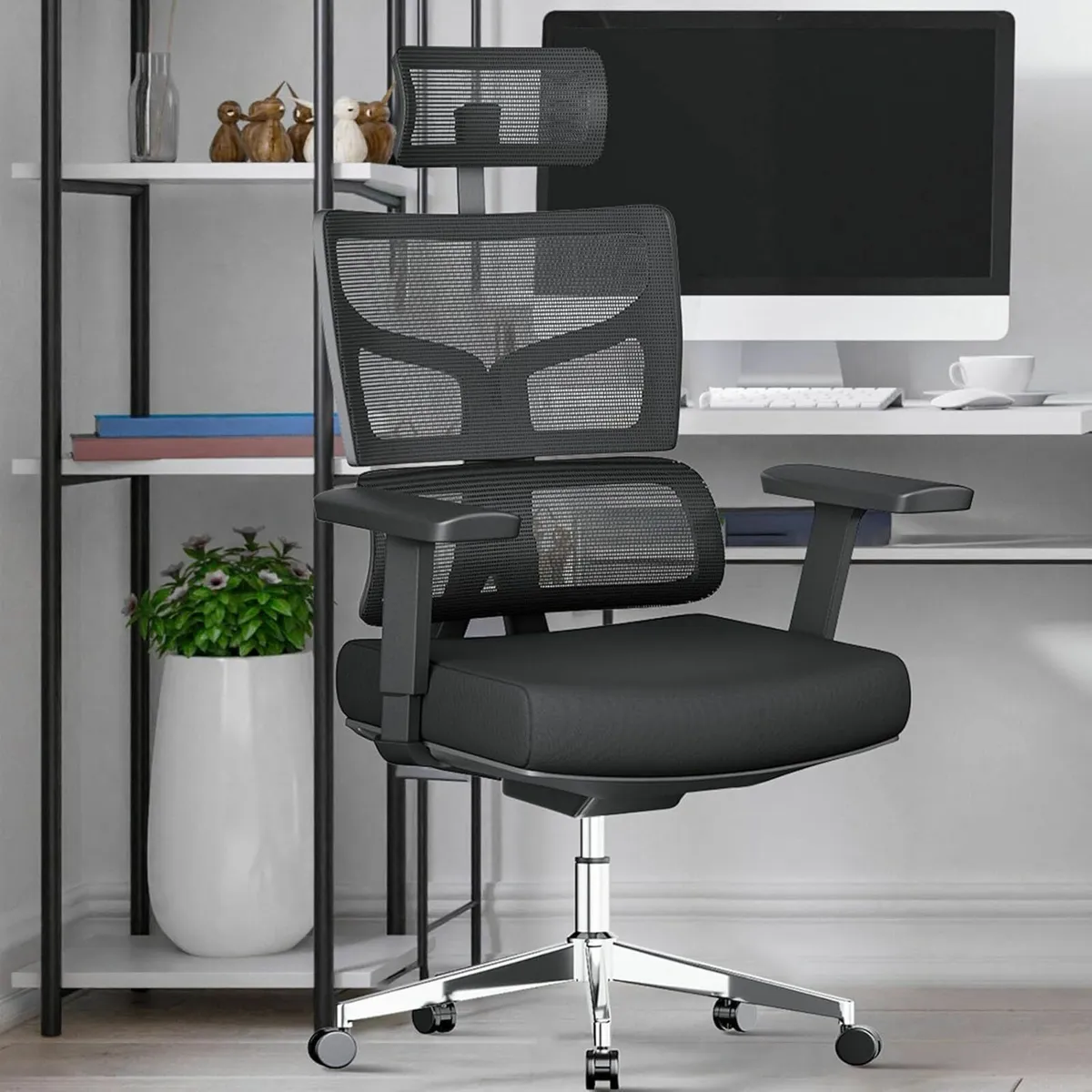 200kg 440LBS Ergonomic Office Chair for Heavy - Image 2