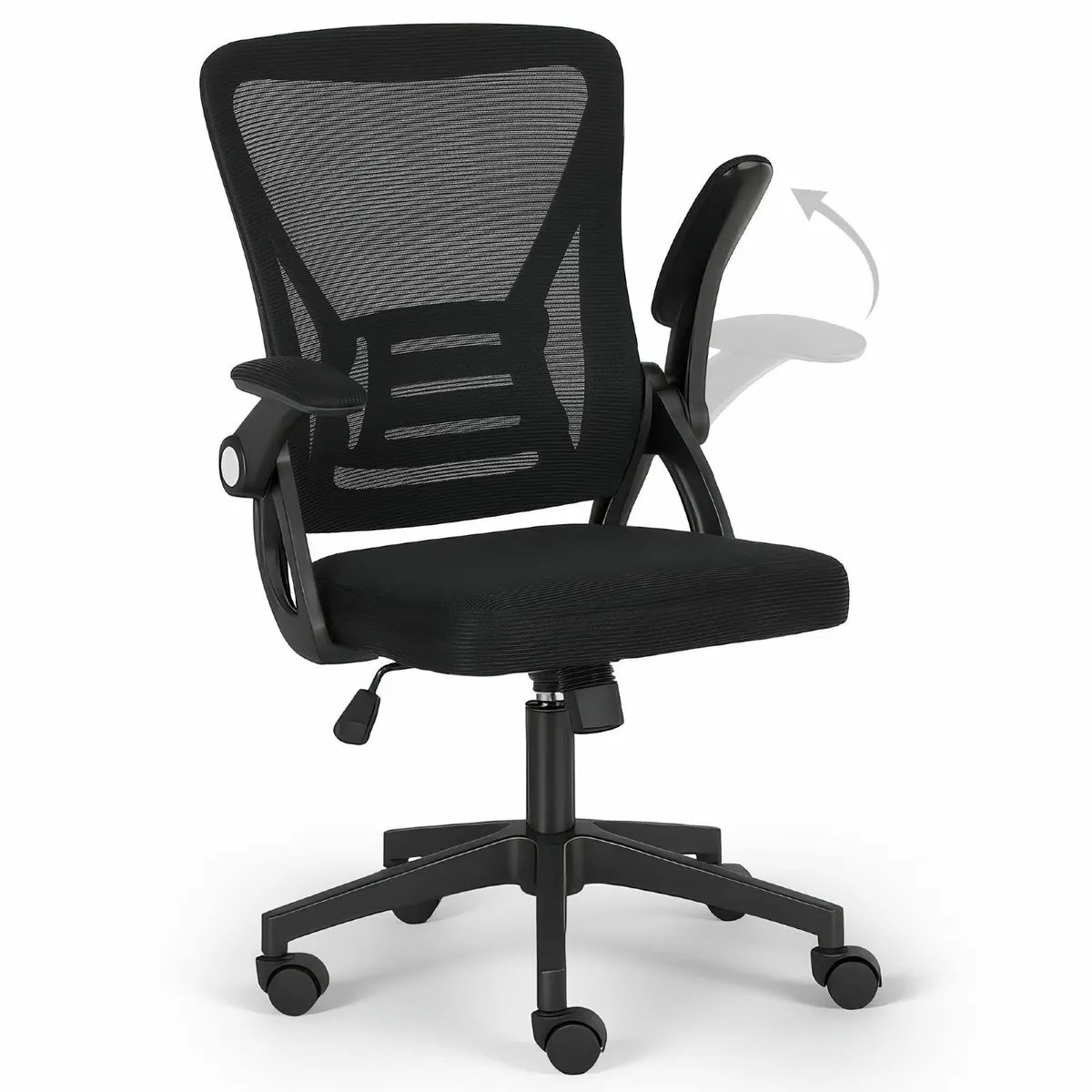 Ergonomic Office Chair with Padded Seat Cushion - Image 1