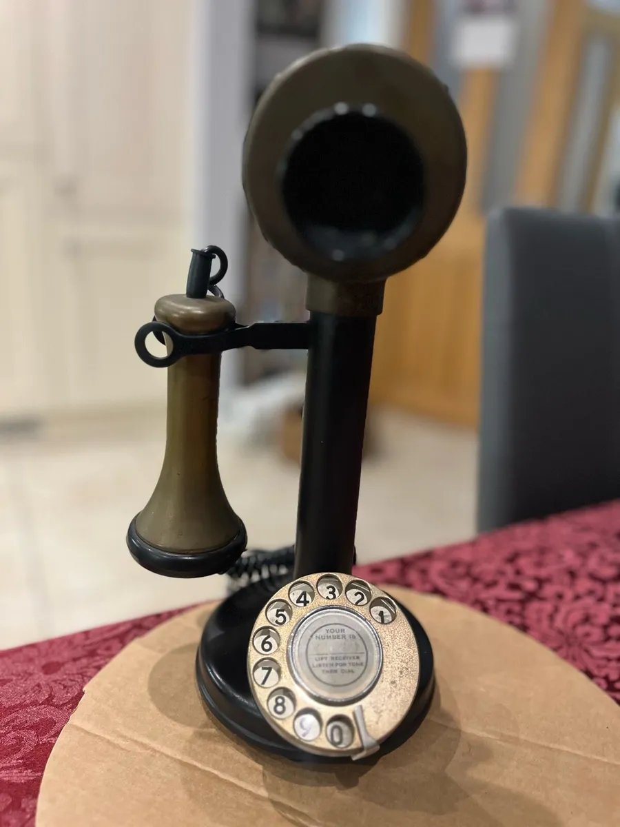 Vintage Candlestick Telephone - Image 1