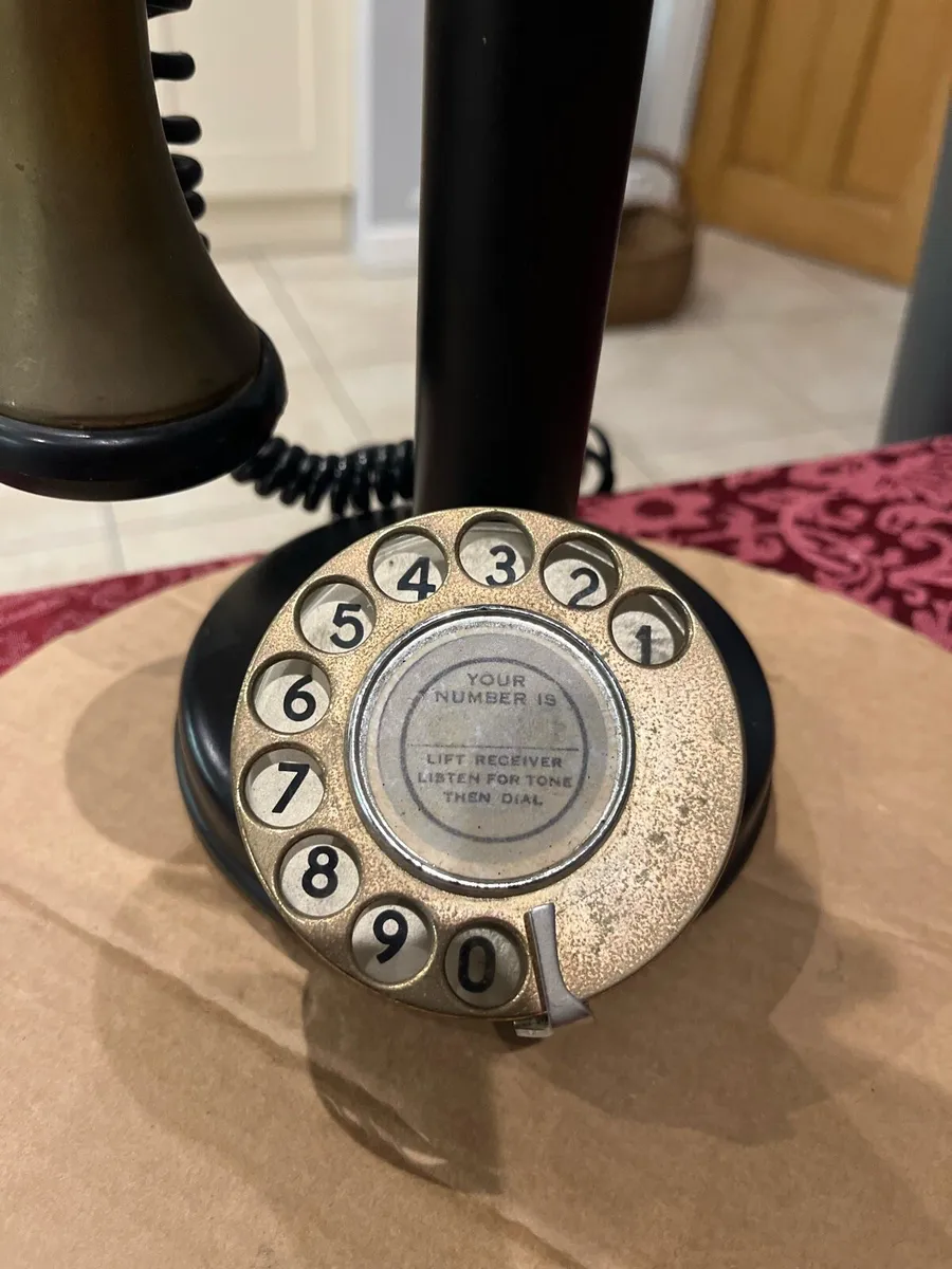 Vintage Candlestick Telephone - Image 2