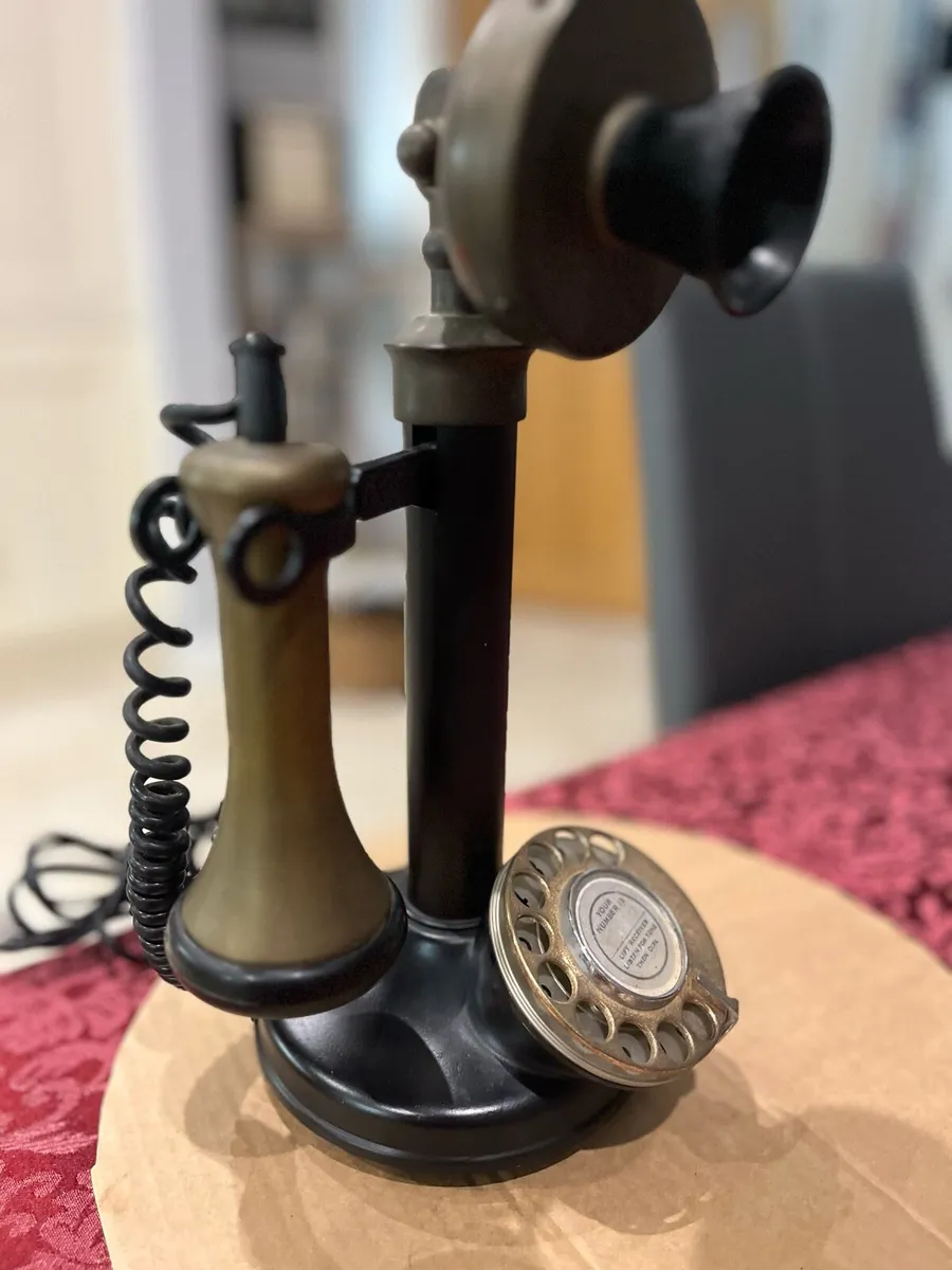 Vintage Candlestick Telephone - Image 4
