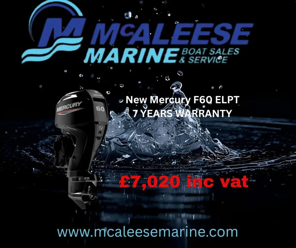 New Mercury F60 ELPT - Image 1