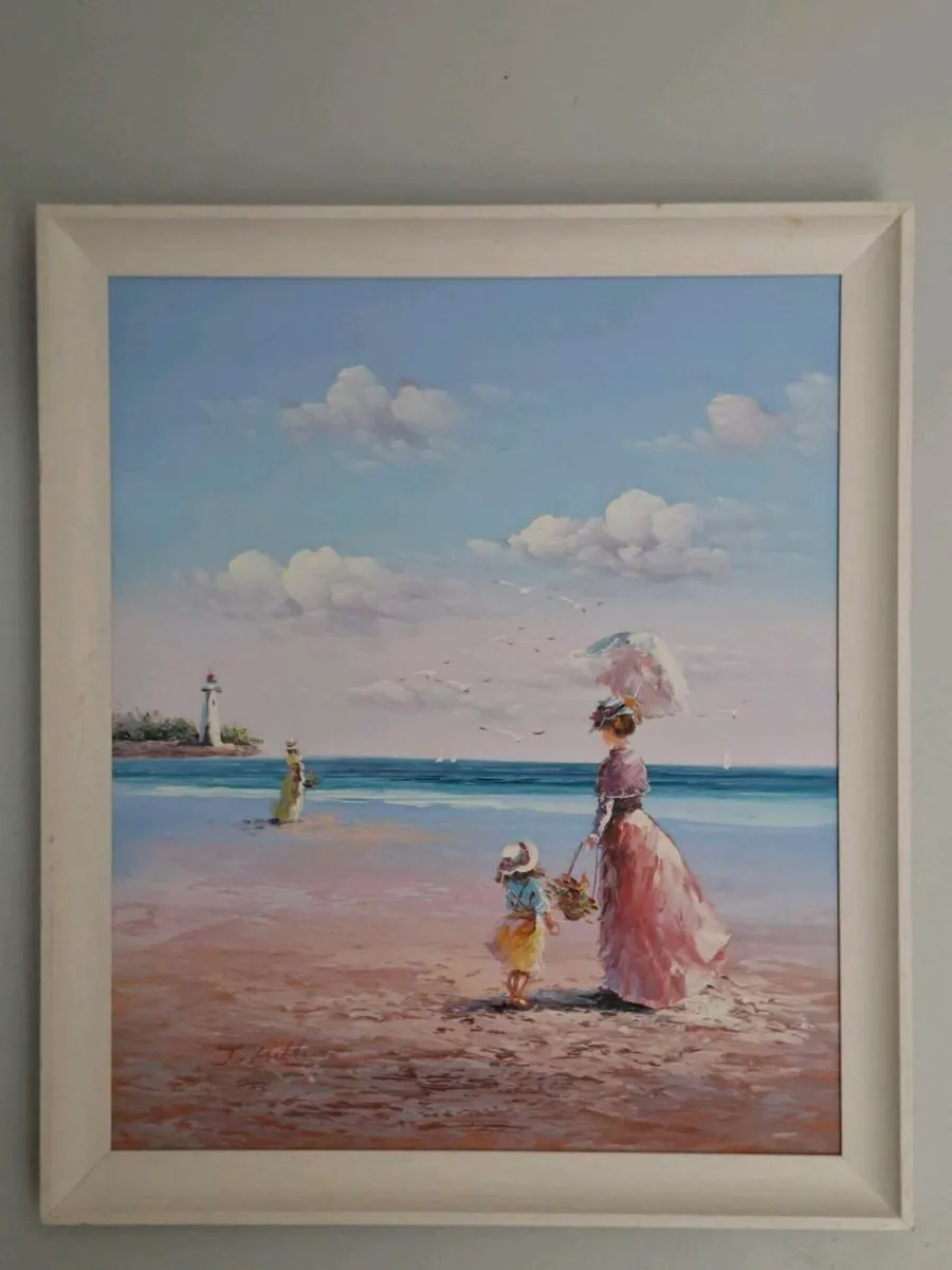 Stunning  signed & framed Original Oil Painting - Image 4