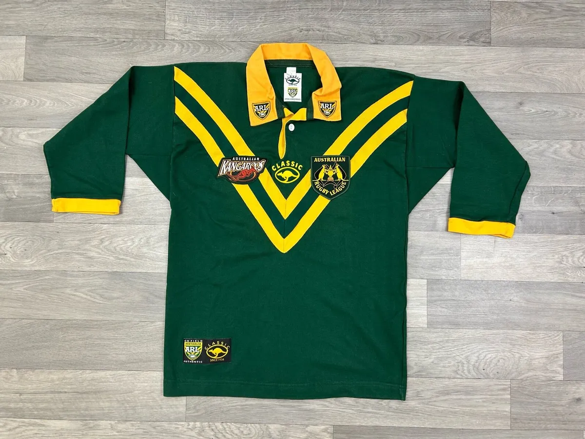 Vintage 2000 Classic Australian Kangaroos Jersey - Image 1