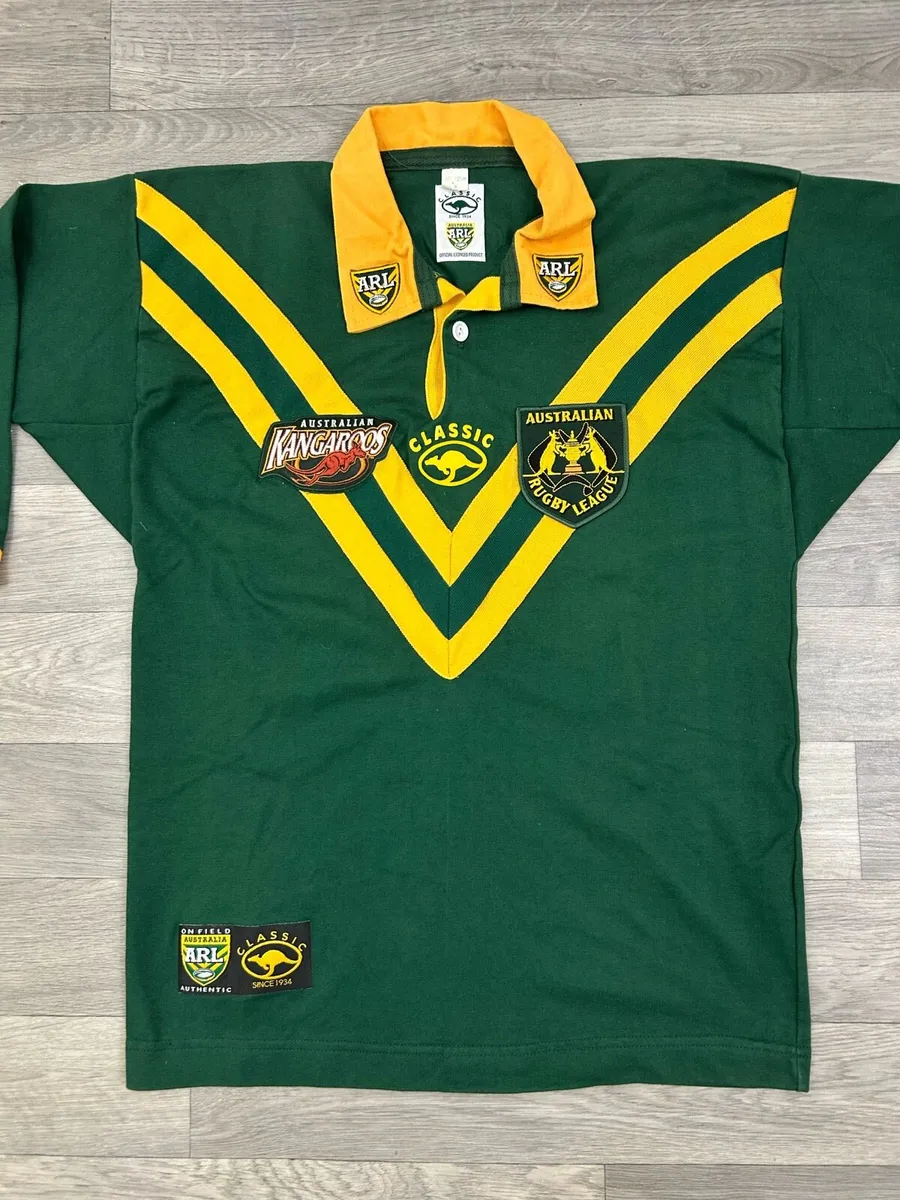 Vintage 2000 Classic Australian Kangaroos Jersey - Image 2