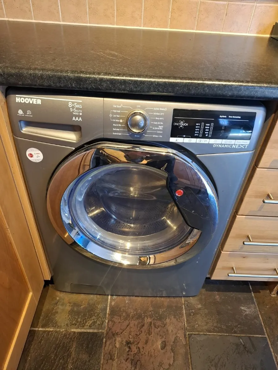 Hoover washing machine dryer 8kg+5kg
