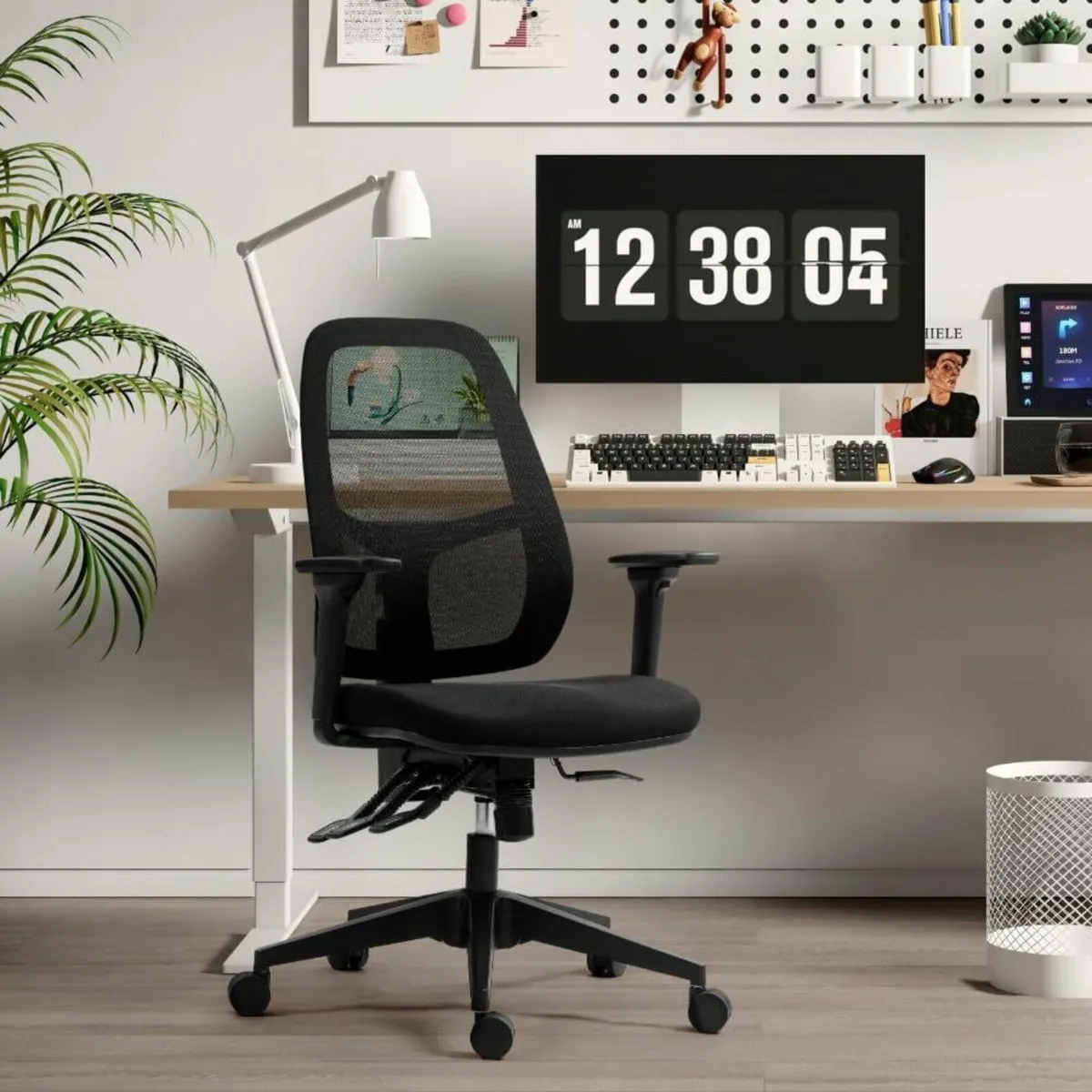 EP180 Office Chair Ergonomic Desk with Seat - Image 2
