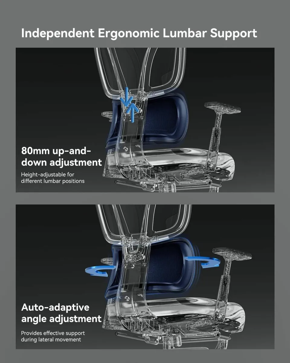 G4 Ergonomic Office Chair with Separated Lumbar - Image 4