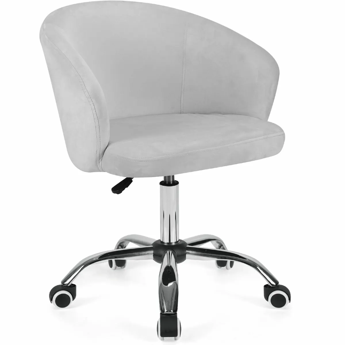 .Velvet office and makeup chair swivel rolling - Image 1