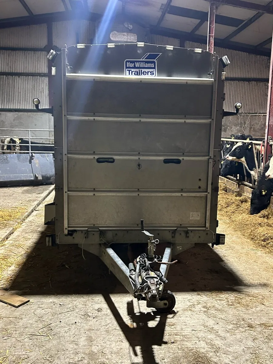 12x5 cattle trailer with decks - Image 4