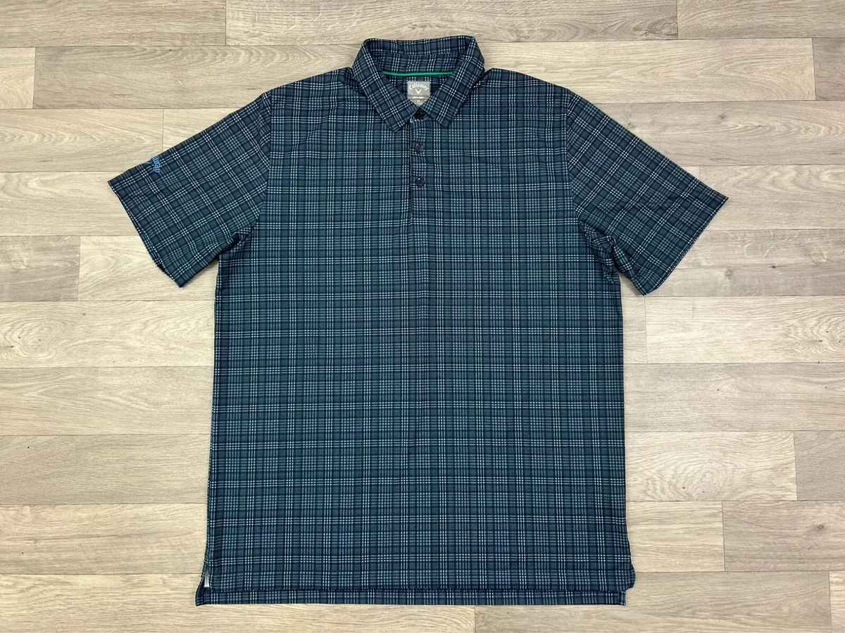 Callaway Check Golf Polo Shirt Mens XL - Image 1