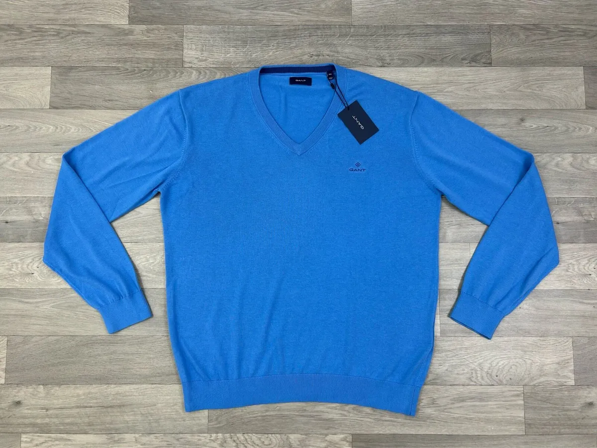NEW Gant Cotton Jumper Mens XXL - Image 1